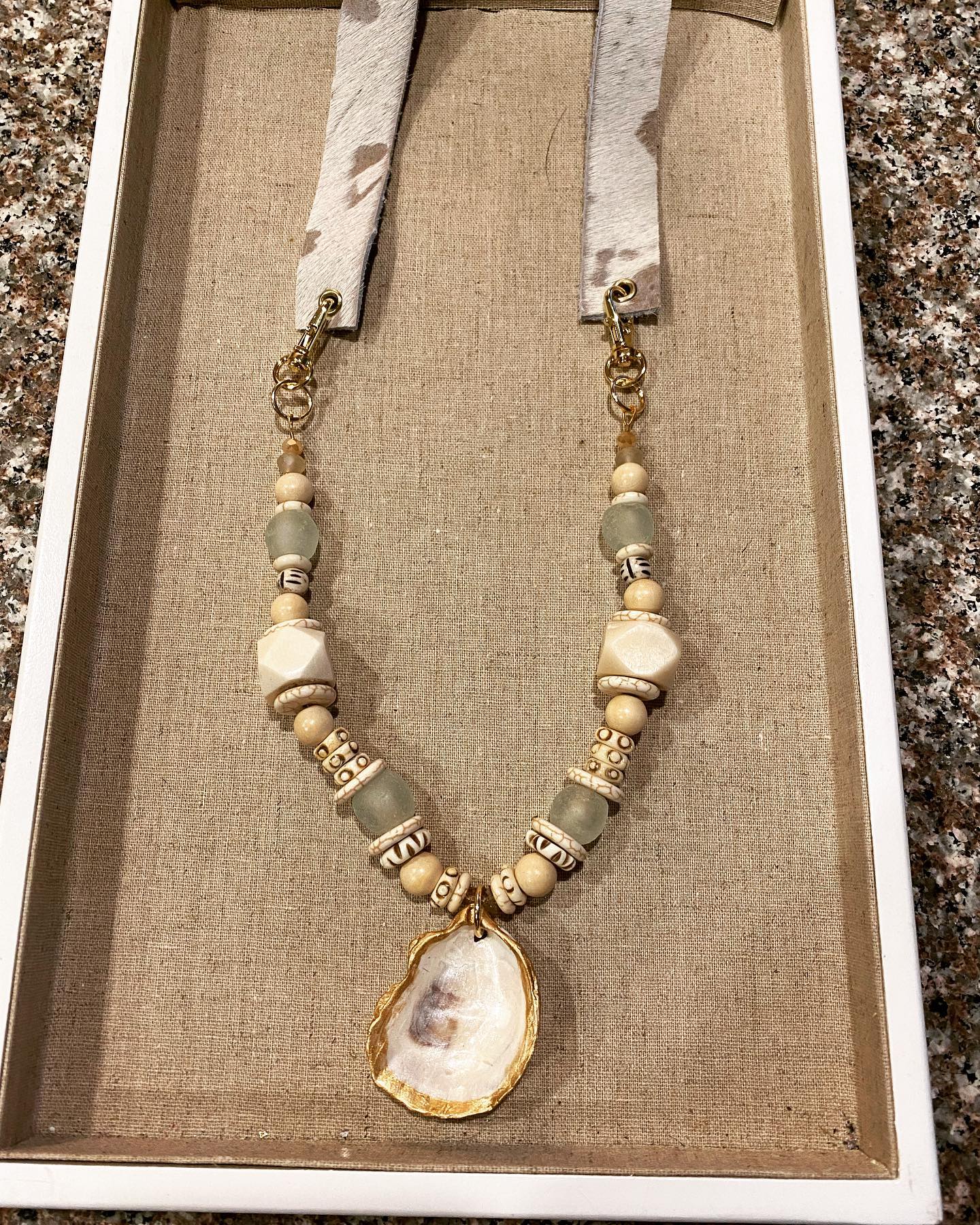 Ocean Isle Oyster Necklace