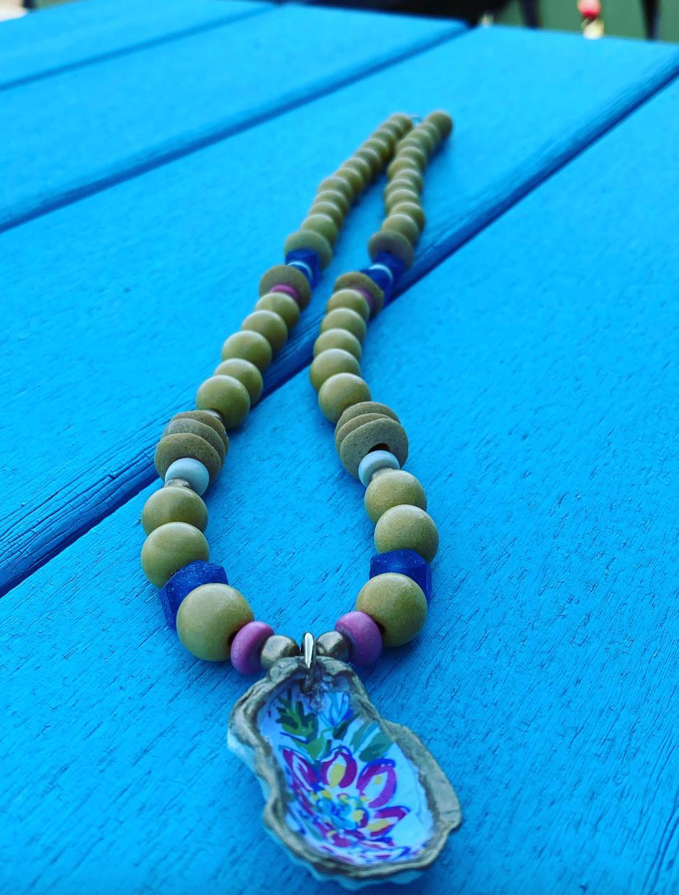 Isle of Palms Oyster Necklace