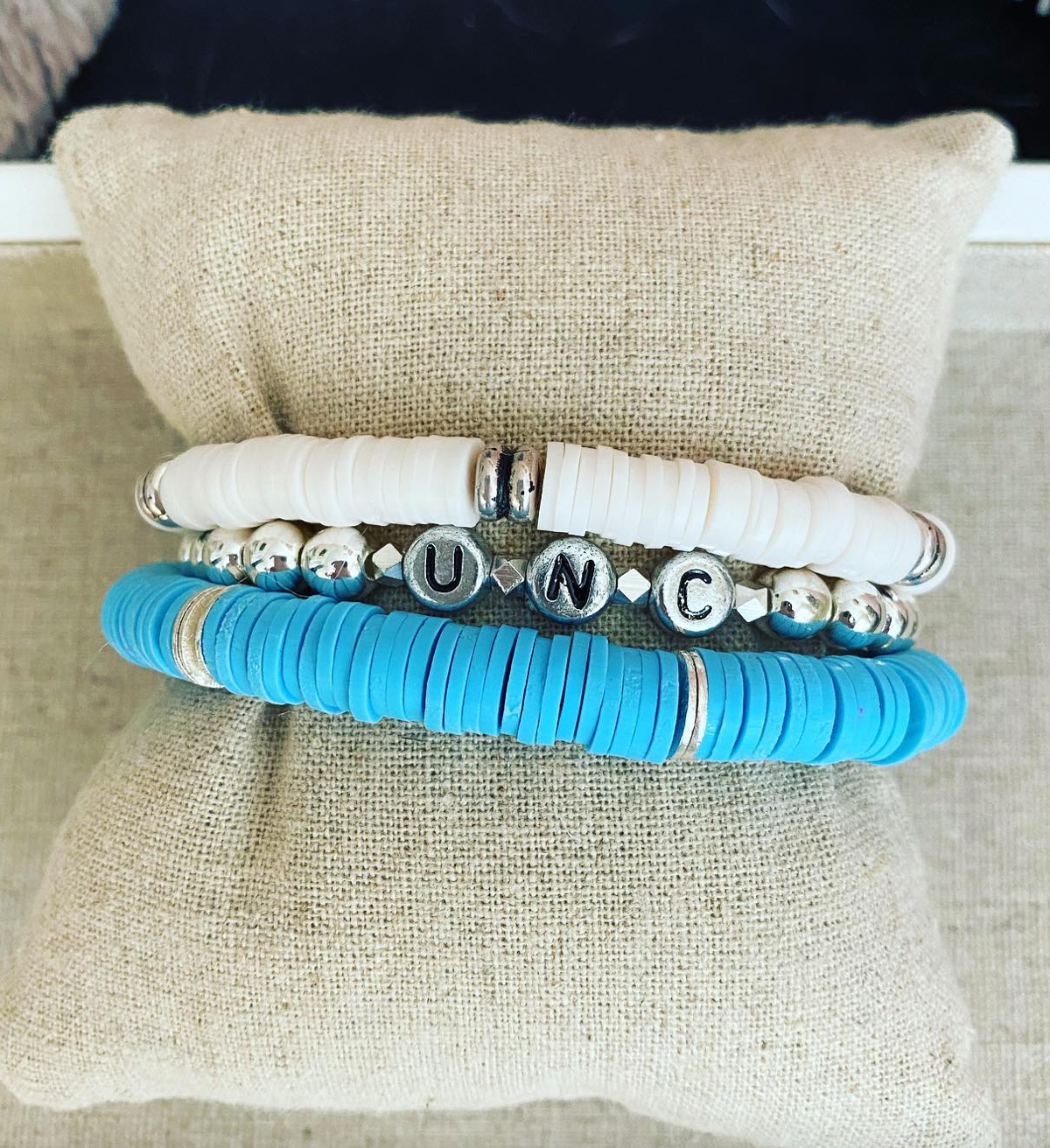 College/University Bracelet Stack