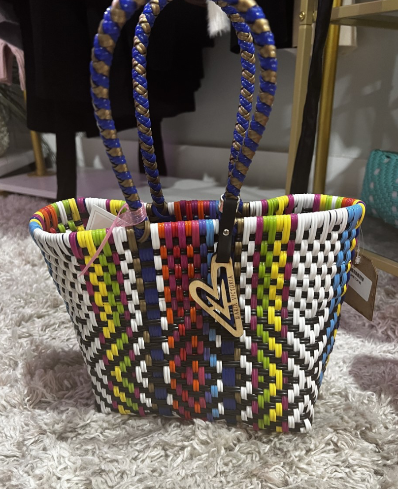 Multicolor Mini Tote